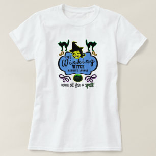 Blinka den häxaMidnite vardagsrumen - mörk stil T Shirt