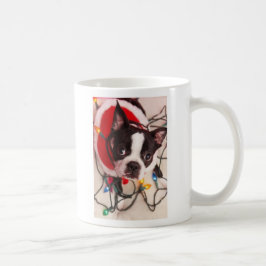 Blinka den ljusBoston Santa muggen Kaffemugg