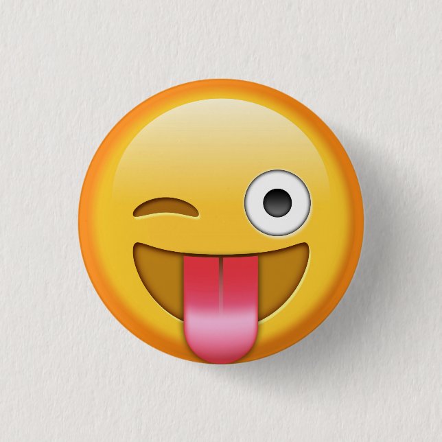 Blinka emojiemblem knapp (Framsida)