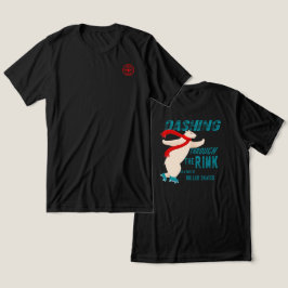 Blinka igenom roten - bakåtdesign t shirt