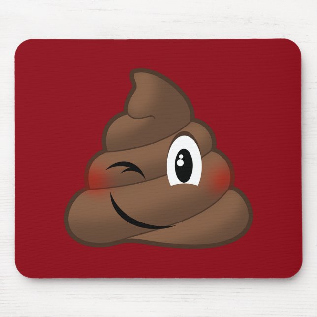 Blinka poopen Emoji Musmatta (Framsidan)