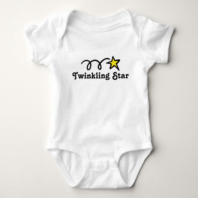 Blinka stjärnaT-tröja T-shirt (Framsida)