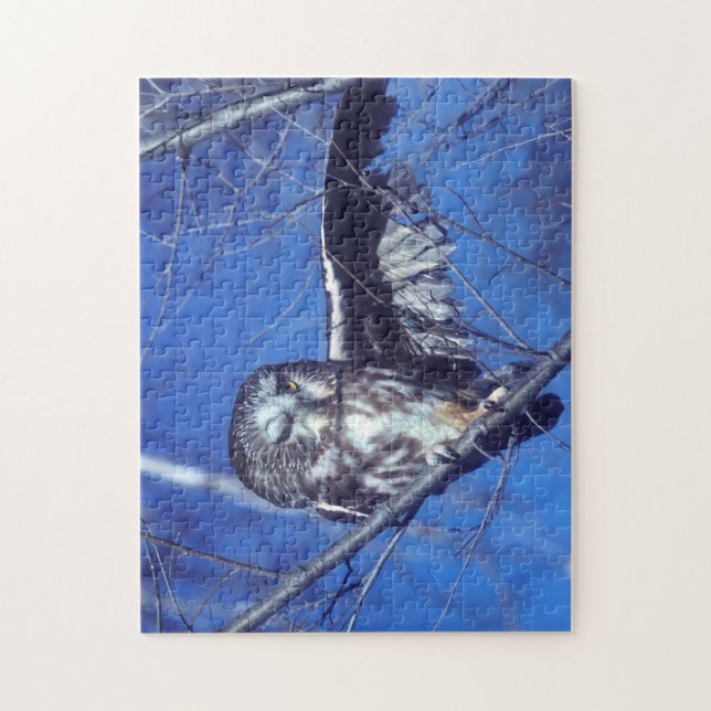 Blinka ugglan pussel (Vertikal)