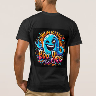 Blinkande Boo Jee-spöke T Shirt