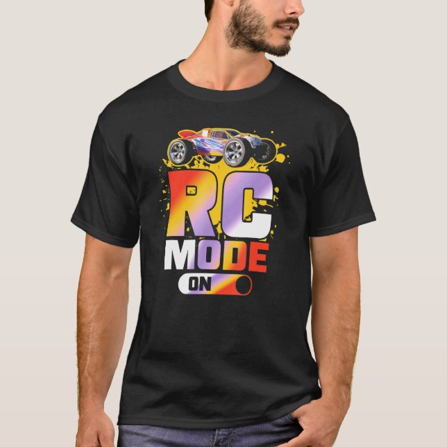 Blinkande RC-läge på RC-bil T Shirt (Framsida)