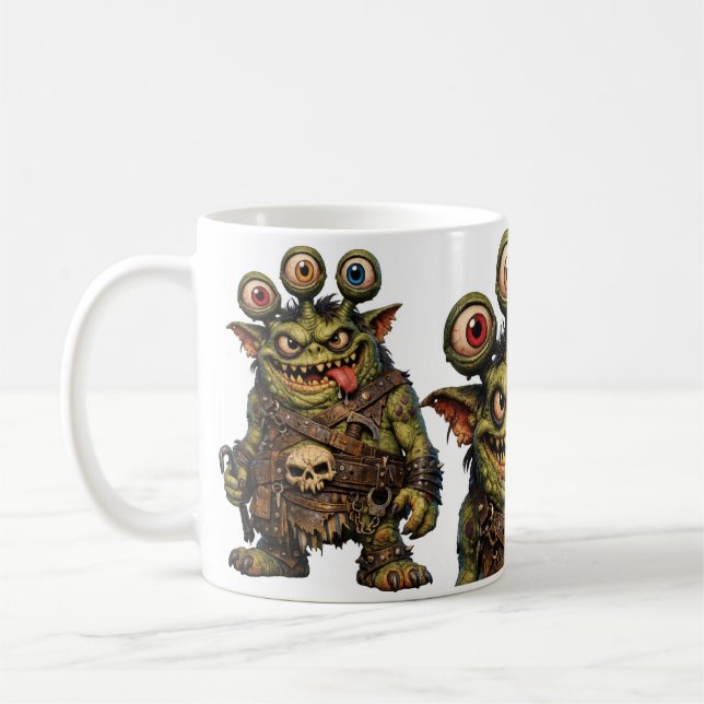 "BlinkBurst Bruiser" - BlinkBack Universe Series Kaffemugg (Vänster)