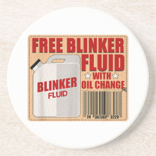 Blinker Fluid Idiot Gag-presentskjorta för Mechani Underlägg