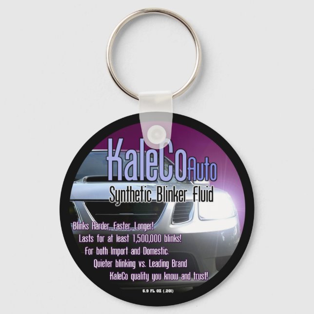 Blinker Fluid Keychain Nyckelring (Framsida)