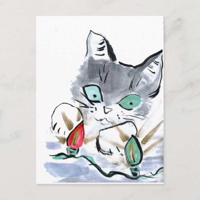 Blinkle twinkle ljus vykort (Framsida)