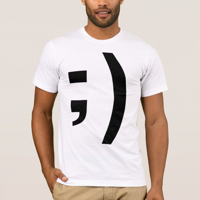 blinkning t-shirt (Framsida)
