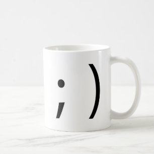 blinkningansikte! kaffemugg