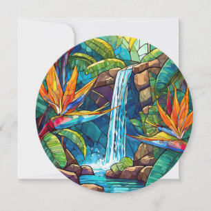 Blinkt hawaiian aloha-konstkort