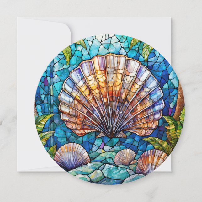 Blinkt hawaiian aloha-konstkort (Framsida)