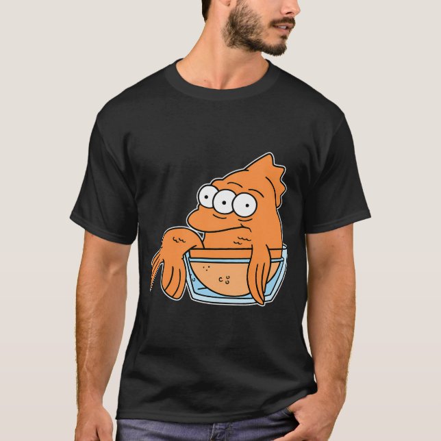 Blinky den treögda Klaus T Shirt (Framsida)