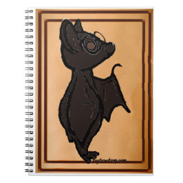 Blinky the Bat notebook Anteckningsbok