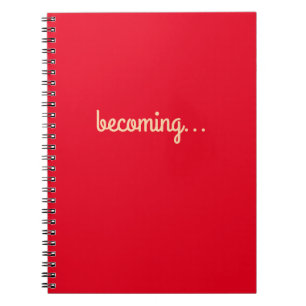 "blir.." A Personal Journal Anteckningsbok