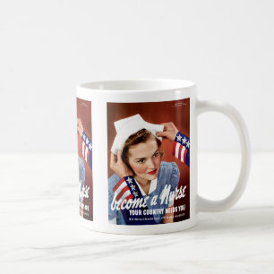 Blir en sjuksköterska kaffemugg