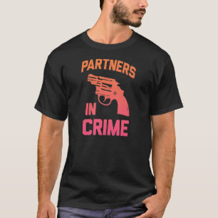 Blir partner med - in - brott t shirt