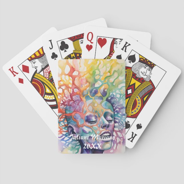 Bliss eget namn casinokort (Baksidan)