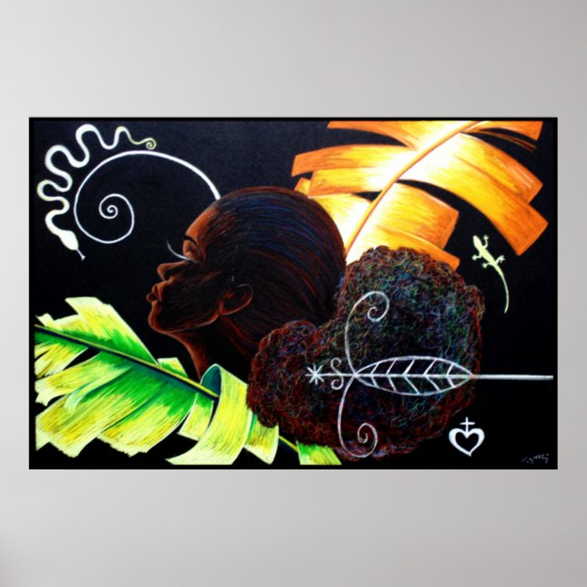 Bliss Pastel Poster (Framsidan)