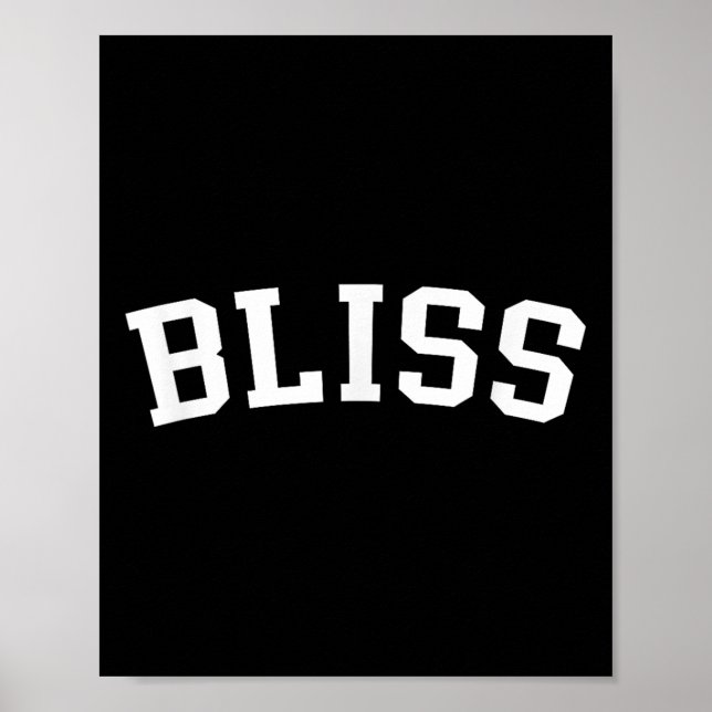 Bliss Poster (Framsidan)