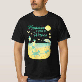 Bliss Seaside Vintage Djurälskare T-Shirt