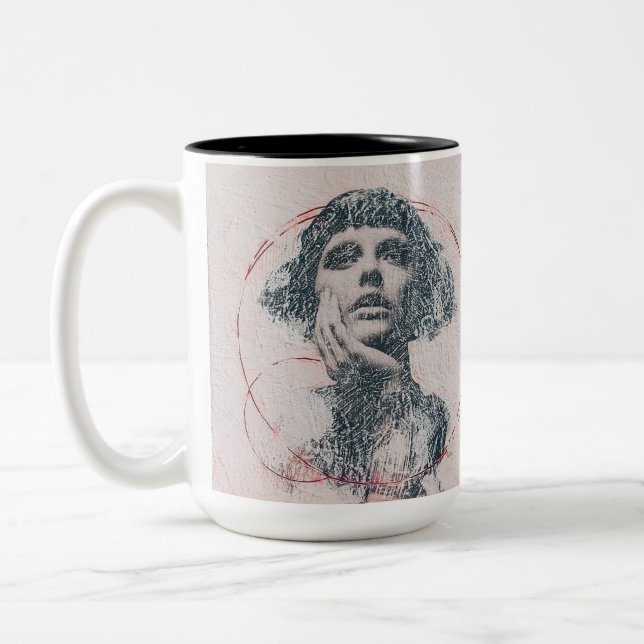 Bliss Två-Tonad Mugg (Vänster)