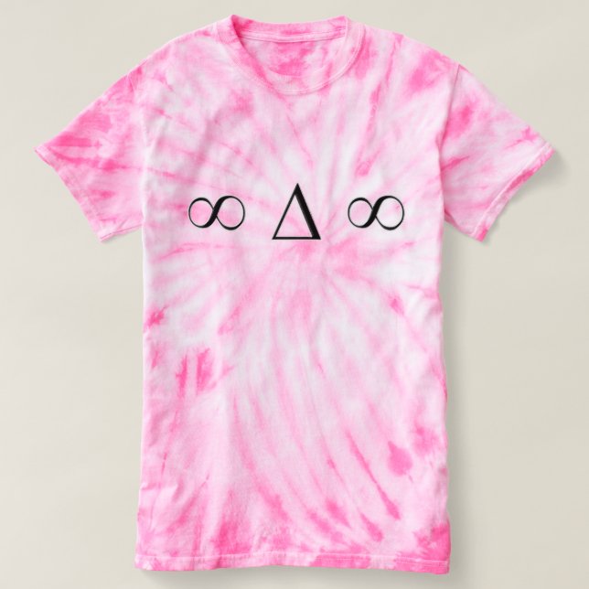 Bliss tye dye T Tröja (Design framsida)