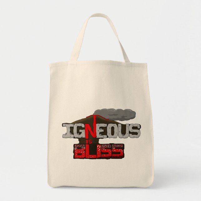 Bliss Volcano Bag Tygkasse (Framsidan)