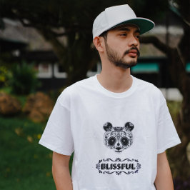 BLISSFUL 3d-textdesign T Shirt