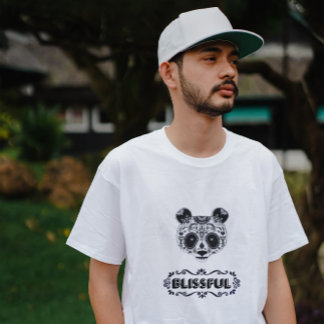 BLISSFUL 3d-textdesign T Shirt