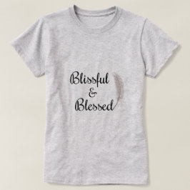 Blissful och bländad ängluddra T-shirt