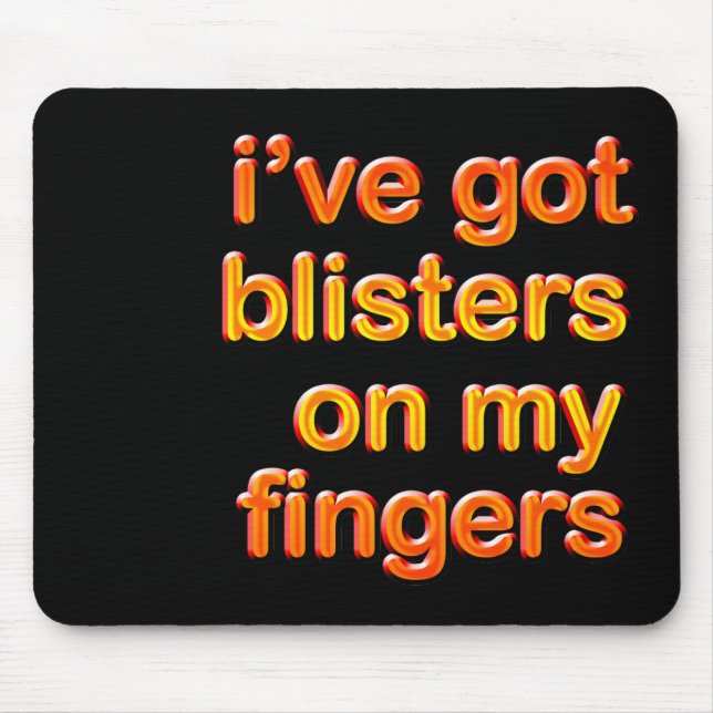 Blisterat Finger Musmatta (Framsidan)