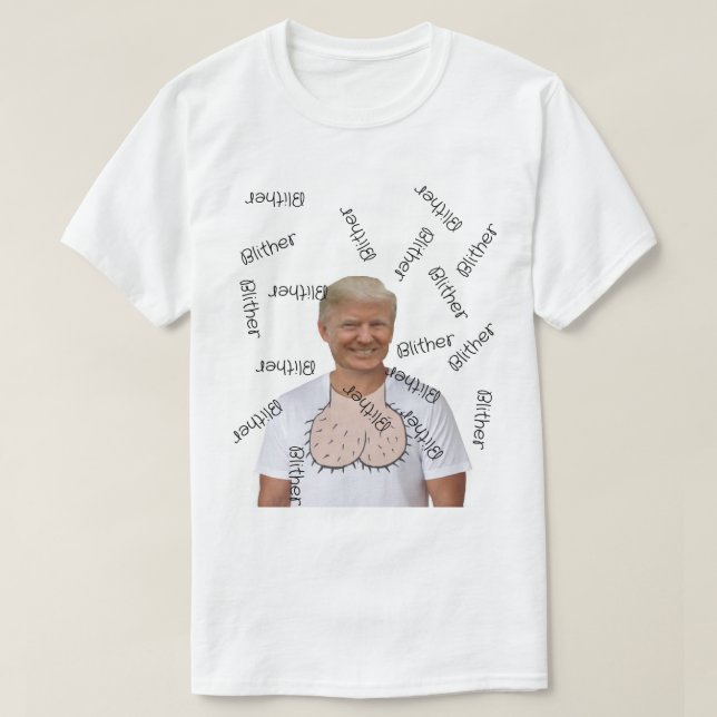 Blithering Orange Idiot T-Shirt (Design framsida)