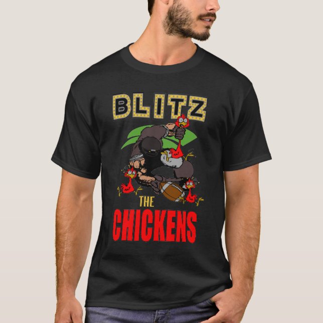 Blitz Chickens T-Shirt (Framsida)
