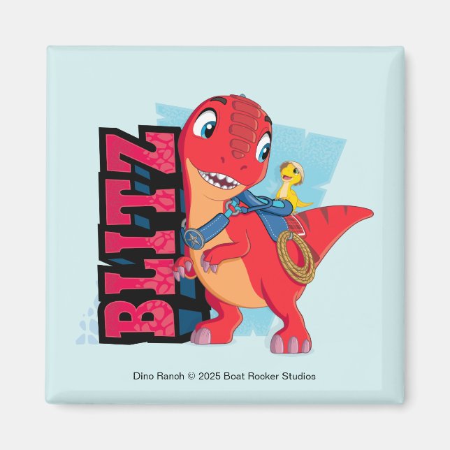 Blitz | Dino Ranch Magnet (Framsidan)