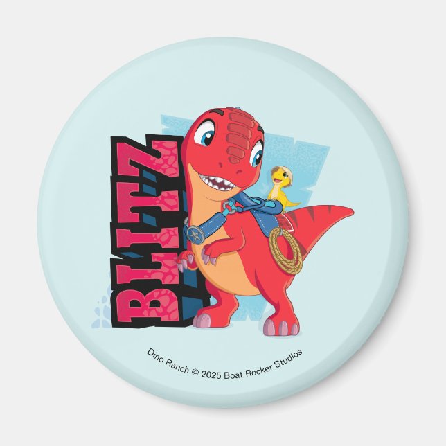 Blitz | Dino Ranch Magnet (Framsidan)