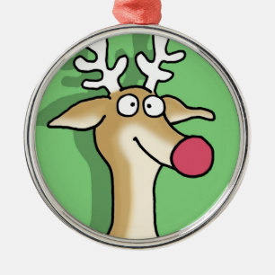 BLITZEN av Sandra Boynton Julgransprydnad Metall