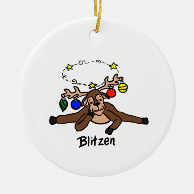 Blitzen/Donner Ornament (Framsidan)