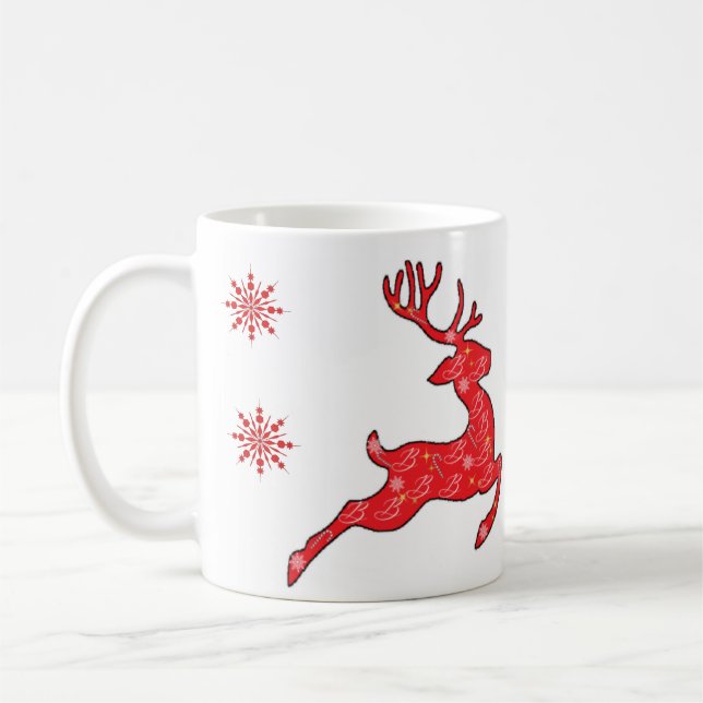 Blitzen - Mugs (The Reindeers) Kaffemugg (Vänster)