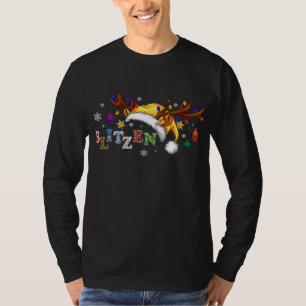 Blitzen Theme Julafton Gaminghouse renor jul T Shirt