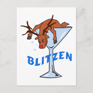 Blitzen Vykort