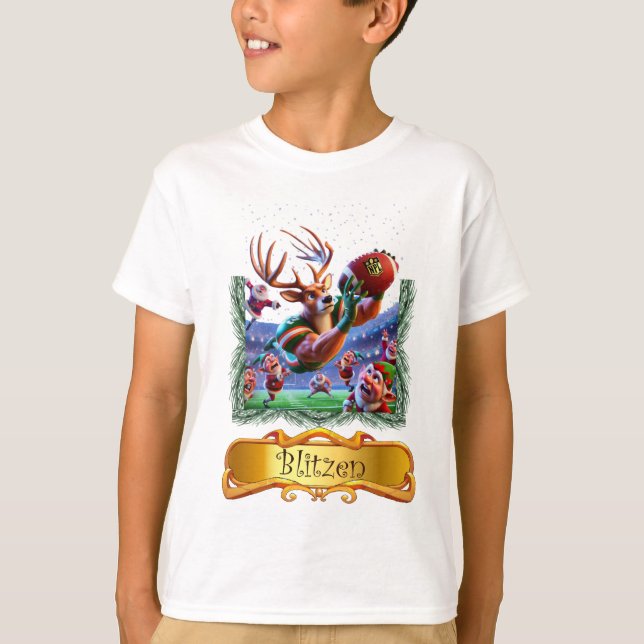 Blitzen's Catch T Shirt (Framsida)
