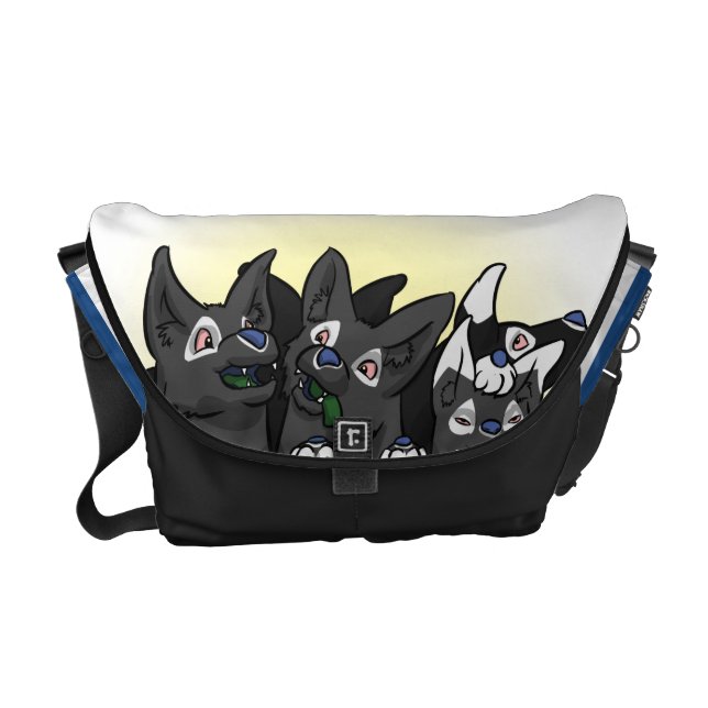 Blitzvalpmessenger bag messenger bag (Framsidan)