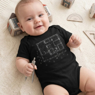Blivande Arkitekt Ritning Barn T-Shirt