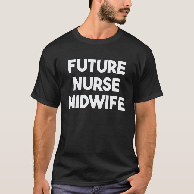 Blivande barnmorska t shirt (Framsida)