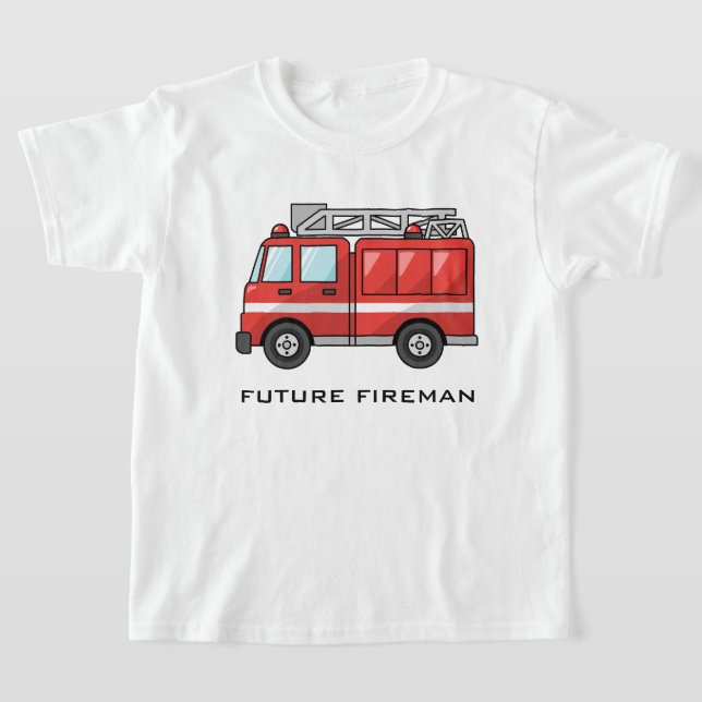Blivande brandman t-shirt (Laydown)