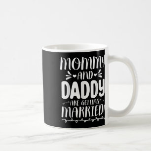 Blivande Brud Och Brudgum Mor Och Pappa Giftar Sig Kaffemugg