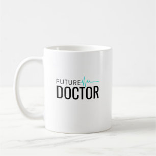 Blivande doktor EKG Minimalistisk present till läk Kaffemugg