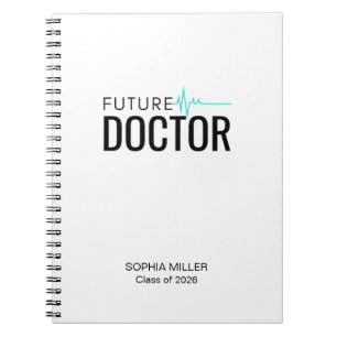 Blivande doktors personliga medicinska studier anteckningsbok